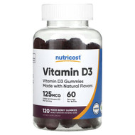 <img alt="Nutricost, Vitamin D3 Gummies, Mixed Berry, 120 Gummies (62.5 mg per Gummy)" title="Nutricost, Vitamin D3 Gummies, Mixed Berry, 120 Gummies (62.5 mg per Gummy),810014673066"