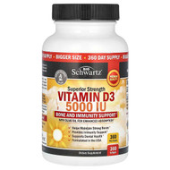 <img alt="BioSchwartz, Superior Strength, Vitamin D3, 5,000 IU, 360 Softgels" title="BioSchwartz, Superior Strength, Vitamin D3, 5,000 IU, 360 Softgels,737212751191"