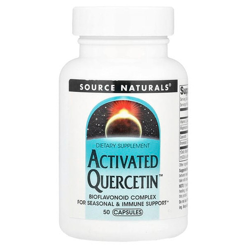 <img alt="Source Naturals, Activated Quercetin, 50 Capsules" title="Source Naturals, Activated Quercetin, 50 Capsules,021078016892"