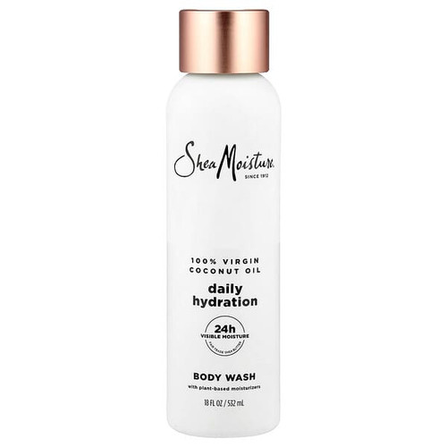<img alt="SheaMoisture, Daily Hydration Body Wash, 100% Virgin Coconut Oil, 18 fl oz (532 ml)" title="SheaMoisture, Daily Hydration Body Wash, 100% Virgin Coconut Oil, 18 fl oz (532 ml),764302026068"