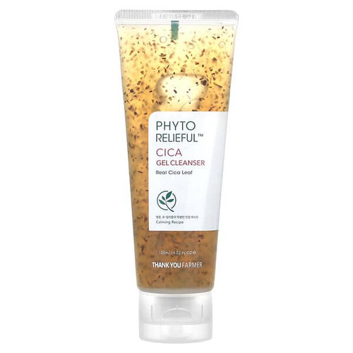 <img alt="Thank You Farmer, Phyto Relieful, Cica Gel Cleanser, 4.22 fl oz (120 ml)" title="Thank You Farmer, Phyto Relieful, Cica Gel Cleanser, 4.22 fl oz (120 ml),8809454982441"