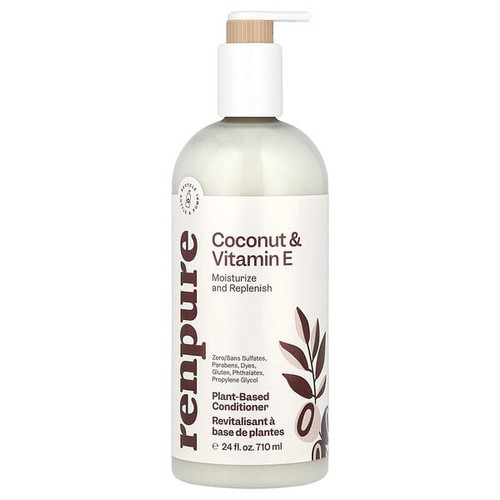 <img alt="Renpure, Plant-Based Conditioner, Coconut & Vitamin E , 24 fl oz (710 ml)" title="Renpure, Plant-Based Conditioner, Coconut & Vitamin E , 24 fl oz (710 ml),810333028691"