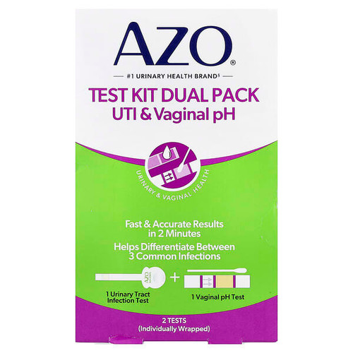 <img alt="AZO, UTI & Vaginal pH Test Kit , 2 Piece Kit" title="AZO, UTI & Vaginal pH Test Kit , 2 Piece Kit,787651760520"