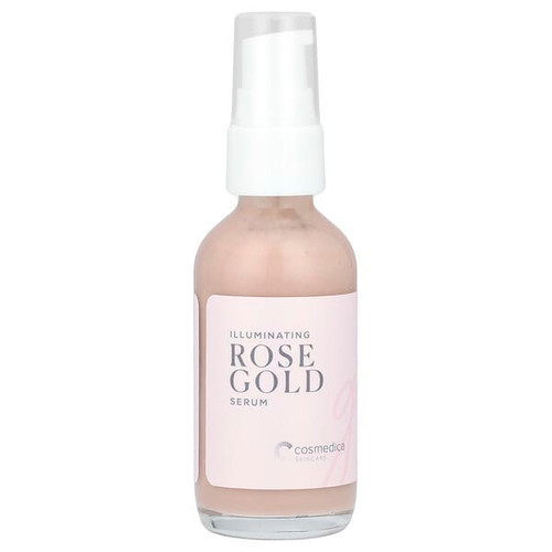 <img alt="Cosmedica Skincare, Illuminating Rose Gold Serum, 2 oz (60 ml)" title="Cosmedica Skincare, Illuminating Rose Gold Serum, 2 oz (60 ml),850028616000"