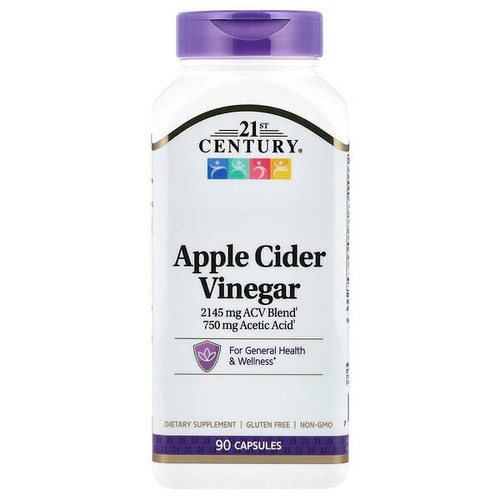 <img alt="21st Century, Apple Cider Vinegar, 90 Capsules" title="21st Century, Apple Cider Vinegar, 90 Capsules,740985280157"
