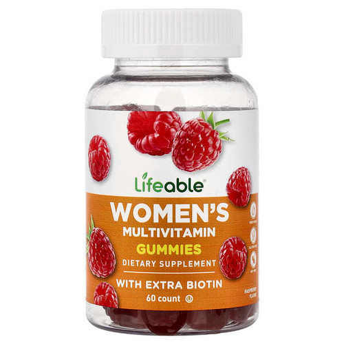<img alt="Lifeable, Womens Multivitamin Gummies, Raspberry, 60 Gummies" title="Lifeable, Womens Multivitamin Gummies, Raspberry, 60 Gummies,810102730732"