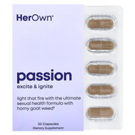 <img alt="Her Own, Passion, Excite & Ignite, 30 Capsules" title="Her Own, Passion, Excite & Ignite, 30 Capsules,035046128982"
