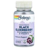 <img alt="Solaray, Black Elderberry with Sambuactin & Vitamin C, 60 Tablets" title="Solaray, Black Elderberry with Sambuactin & Vitamin C, 60 Tablets,076280238396"