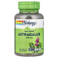 <img alt="Solaray, True Herbs, Astragalus, 400 mg, 180 VegCaps" title="Solaray, True Herbs, Astragalus, 400 mg, 180 VegCaps,076280134179"