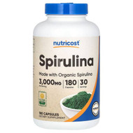 <img alt="Nutricost, Spirulina, 180 Capsules (500 mg per Capsule)" title="Nutricost, Spirulina, 180 Capsules (500 mg per Capsule),810139572121"