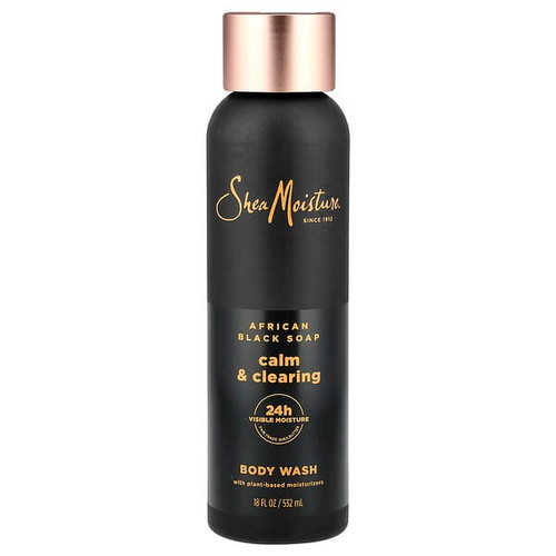 <img alt="SheaMoisture, Calm & Clearing Body Wash, African Black Soap, 18 fl oz (532 ml)" title="SheaMoisture, Calm & Clearing Body Wash, African Black Soap, 18 fl oz (532 ml),764302026051"