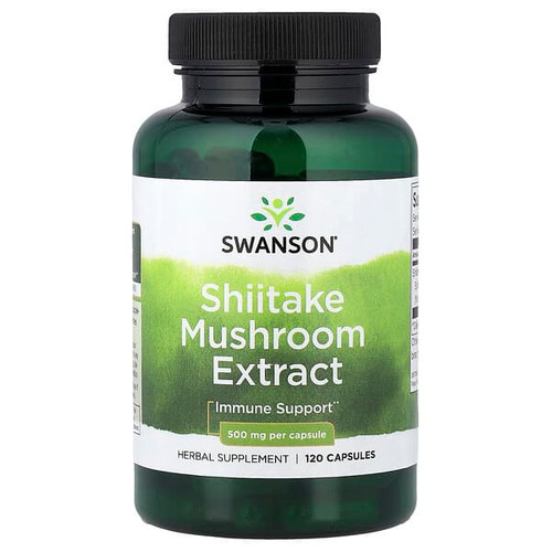<img alt="Swanson Vitamins, Shiitake Mushroom Extract, 500 mg, 120 Capsules" title="Swanson Vitamins, Shiitake Mushroom Extract, 500 mg, 120 Capsules,087614142685"