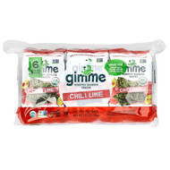 <img alt="gimMe, Roasted Seaweed Snacks, Chili Lime, 6 Pack, 0.17 oz (5 g) Each" title="gimMe, Roasted Seaweed Snacks, Chili Lime, 6 Pack, 0.17 oz (5 g) Each,850023446213"