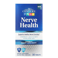 <img alt="21st Century, Nerve Health, 30 Tablets" title="21st Century, Nerve Health, 30 Tablets,740985280881"