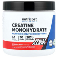 <img alt="Nutricost, Performance, Creatine Monohydrate, Red Alert, Citrus Cherry, 7.4 oz (207 g)" title="Nutricost, Performance, Creatine Monohydrate, Red Alert, Citrus Cherry, 7.4 oz (207 g),810139576877"