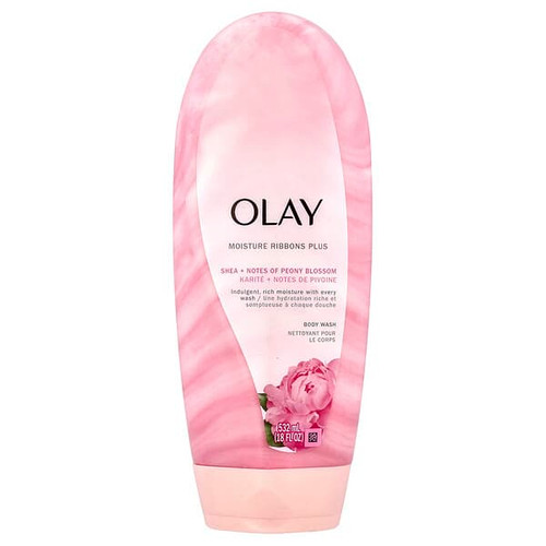 <img alt="Olay, Moisture Ribbons Plus Body Wash, Shea + Notes of Peony Blossom, 18 fl oz (532 ml)" title="Olay, Moisture Ribbons Plus Body Wash, Shea + Notes of Peony Blossom, 18 fl oz (532 ml),037000773993"
