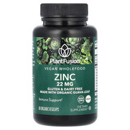 <img alt="PlantFusion, Vegan Wholefood, Zinc, 22 mg, 60 Organic Vegcaps" title="PlantFusion, Vegan Wholefood, Zinc, 22 mg, 60 Organic Vegcaps,840052400966"
