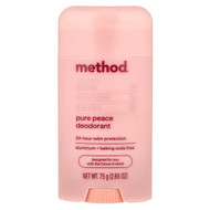 <img alt="Method, Deodorant, Pure Peace, 2.65 oz (75 g)" title="Method, Deodorant, Pure Peace, 2.65 oz (75 g),843536109331"