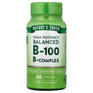 <img alt="Natures Truth, Balanced B-100, High Potency, 60 Capsules" title="Natures Truth, Balanced B-100, High Potency, 60 Capsules,840093101228"