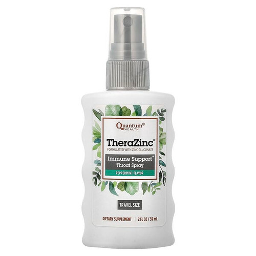 <img alt="Quantum Health, TheraZinc, Immune Support Throat Spray, Peppermint, 2 fl oz (59 ml)" title="Quantum Health, TheraZinc, Immune Support Throat Spray, Peppermint, 2 fl oz (59 ml),046985016612"
