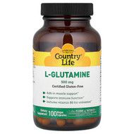 <img alt="Country Life, L-Glutamine , 100 Vegan Caps" title="Country Life, L-Glutamine , 100 Vegan Caps,015794011866"