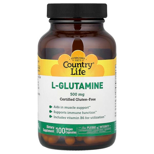 <img alt="Country Life, L-Glutamine , 100 Vegan Caps" title="Country Life, L-Glutamine , 100 Vegan Caps,015794011866"