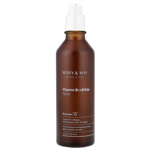 <img alt="Mary & May, Vitamin B5 + Bifida Toner, 4.05 fl oz (120 ml)" title="Mary & May, Vitamin B5 + Bifida Toner, 4.05 fl oz (120 ml),8809670681135"