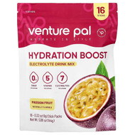 <img alt="Venture Pal, Hydration Boost, Electrolyte Drink Mix, Passion Fruit, 16 Stick Packs, 0.32 oz (9 g) Each" title="Venture Pal, Hydration Boost, Electrolyte Drink Mix, Passion Fruit, 16 Stick Packs, 0.32 oz (9 g) Each,850049663373"
