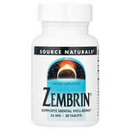 <img alt="Source Naturals, Zembrin, 30 Tablets" title="Source Naturals, Zembrin, 30 Tablets,021078025238"