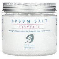 <img alt="White Egret, Epsom Salt, Recovery, Eucalyptus & Peppermint, 16 oz (454 g)" title="White Egret, Epsom Salt, Recovery, Eucalyptus & Peppermint, 16 oz (454 g),817885021552"