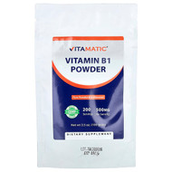 <img alt="Vitamatic, Vitamin B1 Powder, Unflavored, 3.5 oz (100 g)" title="Vitamatic, Vitamin B1 Powder, Unflavored, 3.5 oz (100 g),810078475378"
