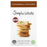 <img alt="Stonewall Kitchen, Down East Crackers, Gluten Free, Simple White, 4.4 oz (125 g)" title="Stonewall Kitchen, Down East Crackers, Gluten Free, Simple White, 4.4 oz (125 g),711381330111"
