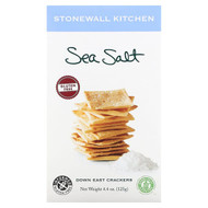 <img alt="Stonewall Kitchen, Down East Crackers, Gluten Free, Sea Salt, 4.4 oz (125 g)" title="Stonewall Kitchen, Down East Crackers, Gluten Free, Sea Salt, 4.4 oz (125 g),711381330104"