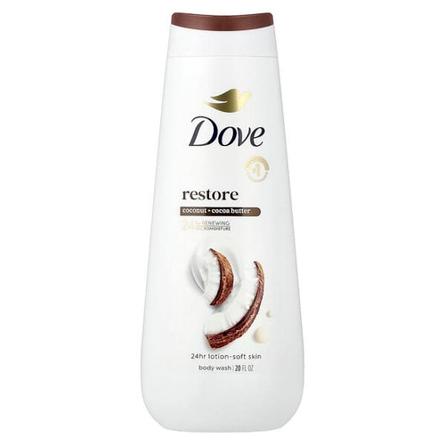<img alt="Dove, Restore Body Wash, Coconut + Cocoa Butter, 20 fl oz (591 ml)" title="Dove, Restore Body Wash, Coconut + Cocoa Butter, 20 fl oz (591 ml),011111079731"