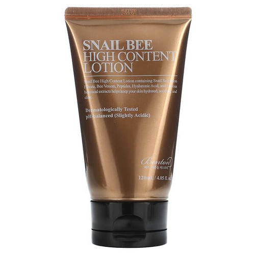<img alt="Benton, Snail Bee High Content Lotion, 4.05 fl oz (120 ml)" title="Benton, Snail Bee High Content Lotion, 4.05 fl oz (120 ml),8809566991669"