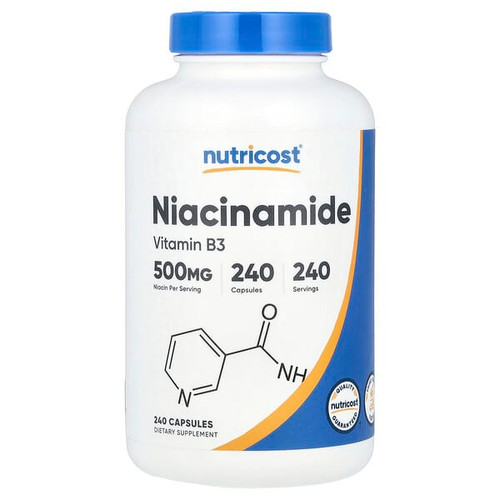 <img alt="Nutricost, Niacinamide, 500 mg, 240 Capsules" title="Nutricost, Niacinamide, 500 mg, 240 Capsules,810014679457"