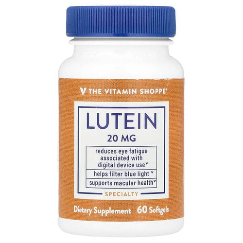 <img alt="The Vitamin Shoppe, Lutein, 20 mg, 60 Softgels" title="The Vitamin Shoppe, Lutein, 20 mg, 60 Softgels,766536030873"