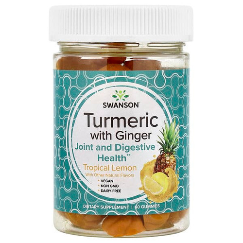 <img alt="Swanson, Turmeric With Ginger Gummies, Tropical Lemon, 60 Gummies" title="Swanson, Turmeric With Ginger Gummies, Tropical Lemon, 60 Gummies,087614119588"