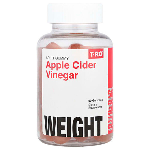 <img alt="T-RQ, Adult Gummy, Apple Cider Vinegar, 60 Gummies" title="T-RQ, Adult Gummy, Apple Cider Vinegar, 60 Gummies,835776001421"
