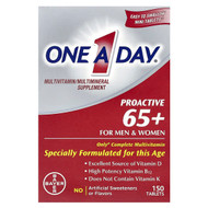 <img alt="One-A-Day, Proactive 65+ For Men & Women, Multivitamin-Multimineral Supplement, 150 Tablets" title="One-A-Day, Proactive 65+ For Men & Women, Multivitamin-Multimineral Supplement, 150 Tablets,016500561644"