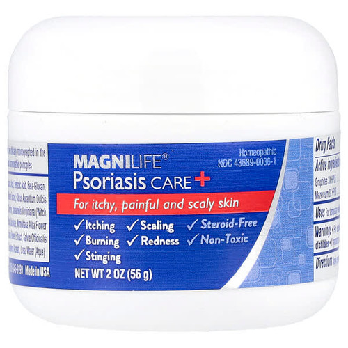 <img alt="MagniLife, Psoriasis Care+, 2 oz (56 g)" title="MagniLife, Psoriasis Care+, 2 oz (56 g),723122170542"