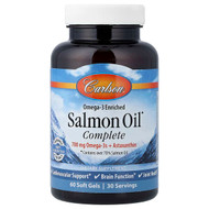 <img alt="Carlson, Omega-3 Enriched Salmon Oil Complete, 60 Soft Gels" title="Carlson, Omega-3 Enriched Salmon Oil Complete, 60 Soft Gels,088395183003"