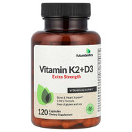 <img alt="Futurebiotics, Vitamin K2 + D3, Extra Strength, 120 Capsules" title="Futurebiotics, Vitamin K2 + D3, Extra Strength, 120 Capsules,049479501335"