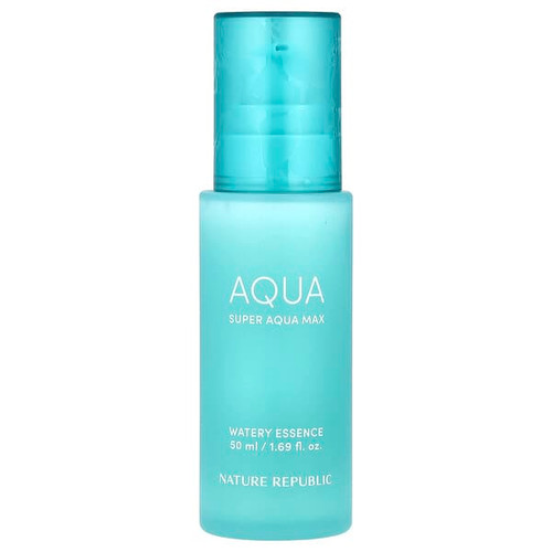 <img alt="Nature Republic, Super Aqua Max Watery Essence, 1.69 fl oz (50 ml)" title="Nature Republic, Super Aqua Max Watery Essence, 1.69 fl oz (50 ml),8806173488452"
