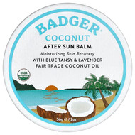 <img alt="Badger, Coconut After Sun Balm, 2 oz (56 g)" title="Badger, Coconut After Sun Balm, 2 oz (56 g),634084420036"