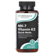 <img alt="LifeSeasons, Essential, MK-7 Vitamin K2 , Quick Melts, Berry, 60 Quick Melts (100 mcg per Melt)" title="LifeSeasons, Essential, MK-7 Vitamin K2 , Quick Melts, Berry, 60 Quick Melts (100 mcg per Melt),810034441737"