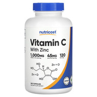 <img alt="Nutricost, Vitamin C with Zinc, 240 Capsules" title="Nutricost, Vitamin C with Zinc, 240 Capsules,810014671536"