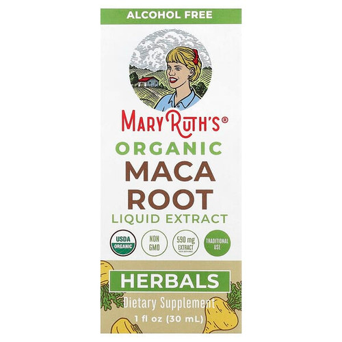 <img alt="MaryRuths, Organic Maca Root Liquid Extract, Alcohol Free, 1 fl oz (30 ml)" title="MaryRuths, Organic Maca Root Liquid Extract, Alcohol Free, 1 fl oz (30 ml),850018471701"