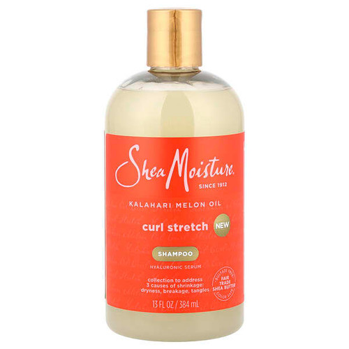 <img alt="SheaMoisture, Curl Stretch Shampoo, Kalahari Melon Oil, 13 fl oz (384 ml)" title="SheaMoisture, Curl Stretch Shampoo, Kalahari Melon Oil, 13 fl oz (384 ml),764302026624"