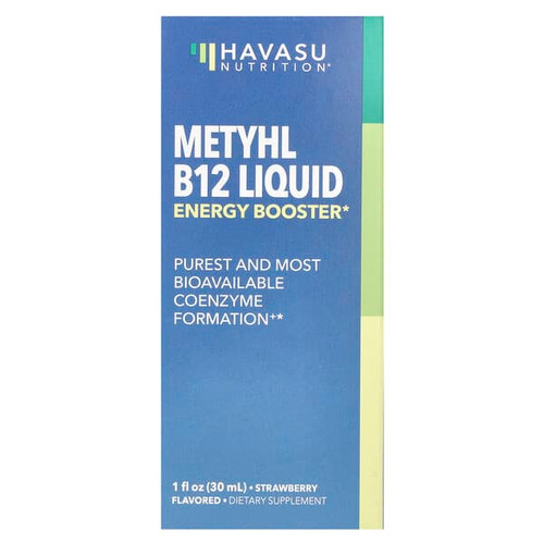 <img alt="Havasu Nutrition, Methyl B12 Liquid, Strawberry, 1 fl oz (30 ml)" title="Havasu Nutrition, Methyl B12 Liquid, Strawberry, 1 fl oz (30 ml),850041750361"